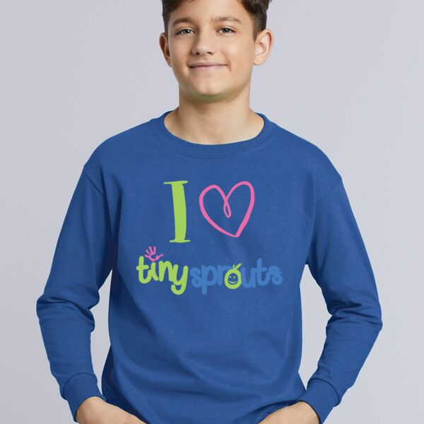 Tiny Sprouts Youth Kids Long Sleeve Shirts Thumbnail